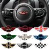 1 шт. Наклейка на центр руля автомобиля для Mini Cooper John Cooper Works R50 R52 R53 R55 R56 F54 F55 F56 F60 Автодекор