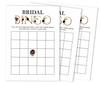Inkdotpot 50A FloralA BingoA GameA CardsA For Bridal Wedding Shower Bachelorette Party Bulk Blank Square Fill In Gift