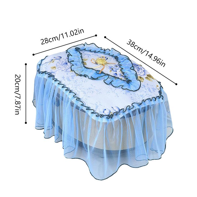 1 шт кружевная вышивка прозрачная многофункциональная маслостойкая универсальная кухонная домашняя декорация