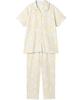 Short Long Cotton Willow Fits Up To Plus EP8076 CR L Wing/Wacoal Pajamas, 5/8 Sleeves, Sleeves, Pants, 100% (Main Body), Fabric, 3L, Sizes, Summer,