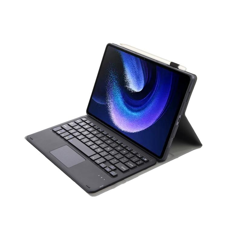 For Xiaomi Pad 6 / Pad 6 Pro A0N7-A Lambskin Texture Ultra-thin Bluetooth Keyboard Leather Case with Touchpad