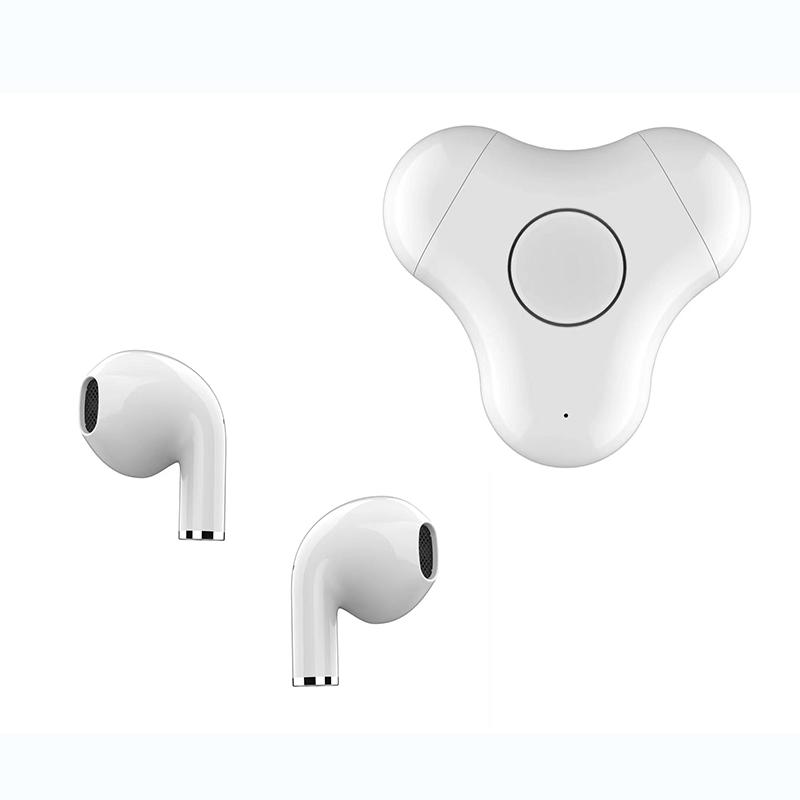 VAORLO Беспроводные наушники на кончиках пальцев, вращение на 360°, Relax HiFi, сабвуфер, стереомузыкальная гарнитура, гарнитура Nosie Cancel для всех смартфонов