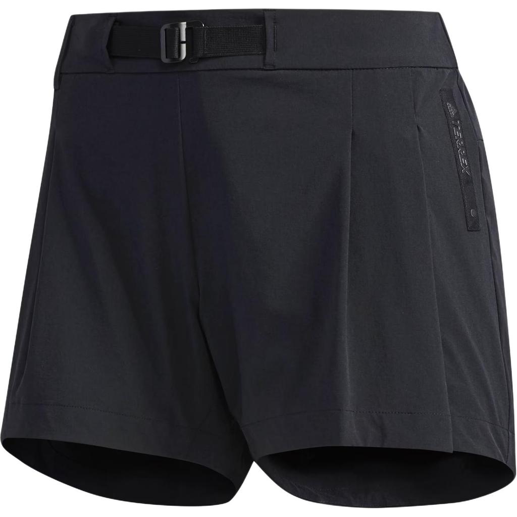 Adidas Capsule Breathable Comfortable Versatile Sports Shorts Women Shorts Black CV4091