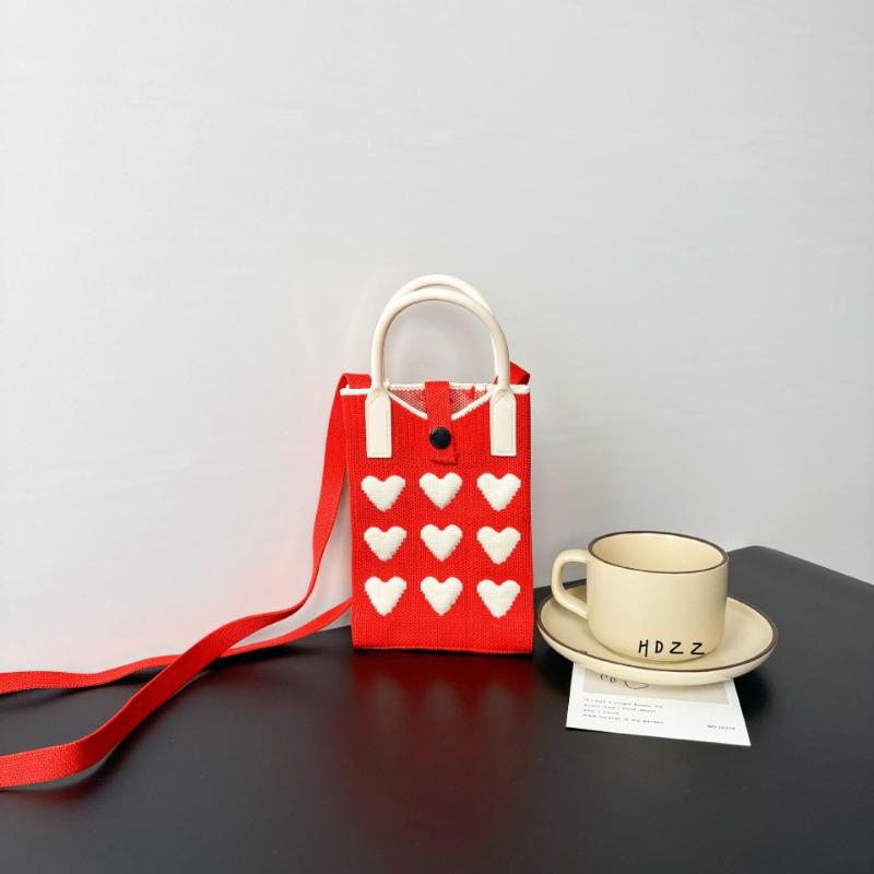 Любовь сумка для мобильного телефона дофамин универсальная вязаная сумка модная сумка-мессенджер через плечо высококлассная новая модель