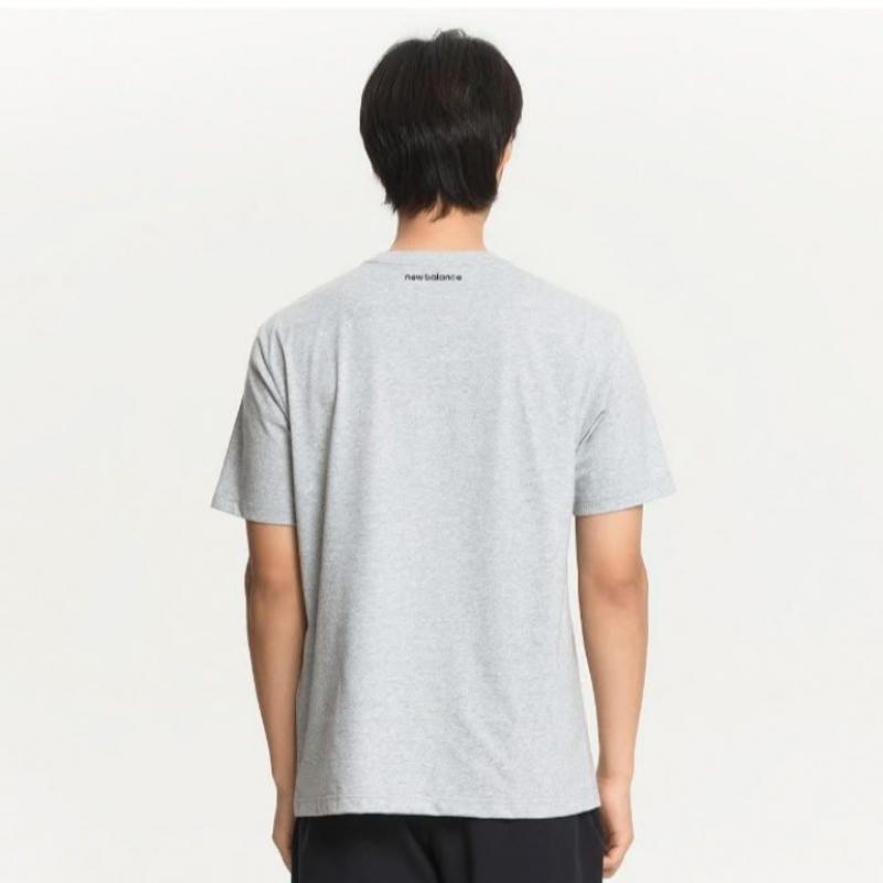 New Balance Футболка с коротким рукавом Half Club Public Small Logo Nbnee21013 Ac