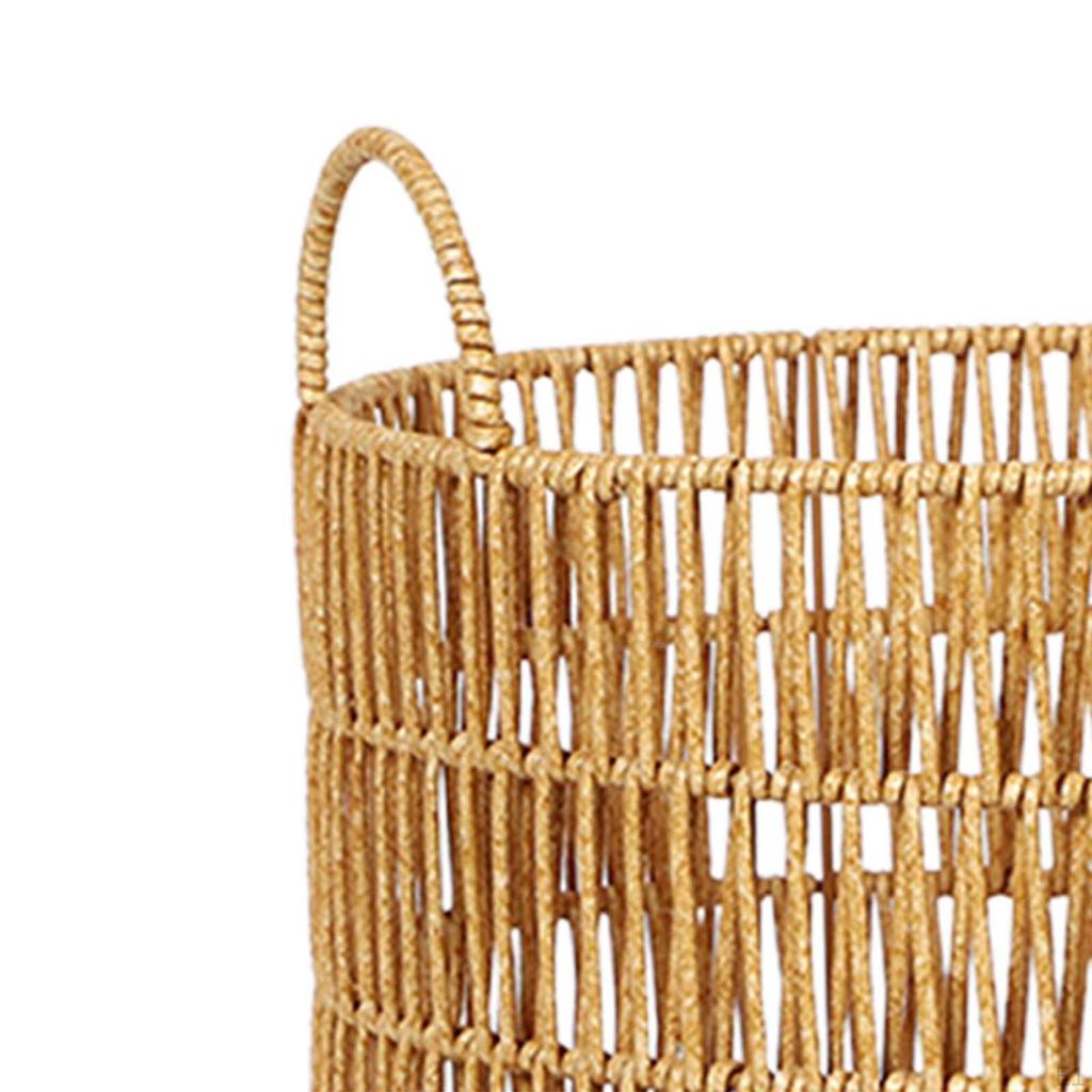 Корзина из искусственного ротанга, корзина для хранения игрушек, одежда для стирки