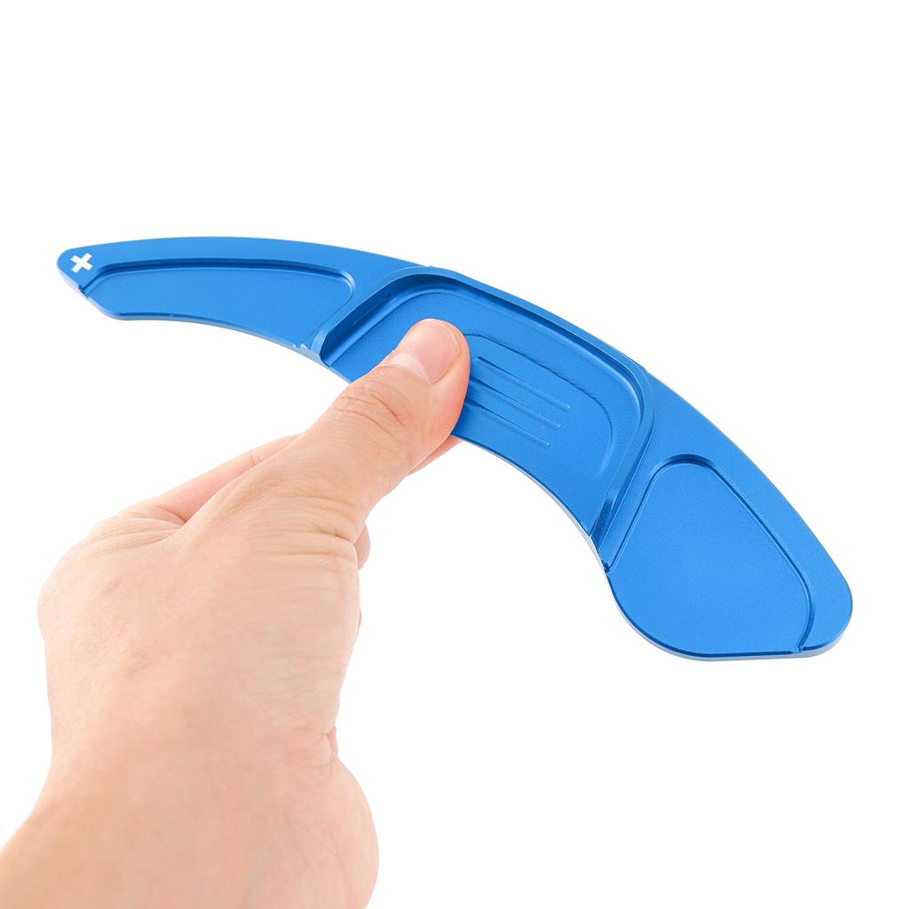 Расширители подрулевых лепестков для VW Golf 7 T-ROC Алюминий Синий