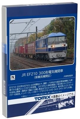 TOMIX N Масштаб JR EF210 300 Серия Депо Син-Цуруми 7185 Модель Поезда Электровоз