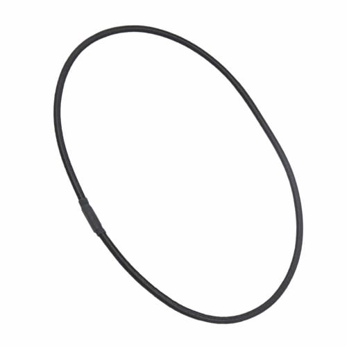 Yibuy 5-Pack Microphone Shock Mount Elastic Bands, Anti-Aging Rubber Bands, Black, Circumference: Approx. 52cm, Diameter: 0.3cm