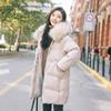 Winter New Women Down Cotton Jacket With Fur Collar Bread Coat For Students Loose Outwear Clothes