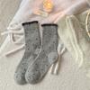 Women's Winter Thickened Matching Color Polka Dot Wool Drum Pile Socks