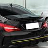 Заднее спойлер-крыло на багажник для Mercedes Benz CLA-Class C117 CLA180 CLA200 2013-2019 Глянцево-черное заднее спойлер-крыло на крышу
