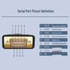 LaiCai Industrial USB 2.0 to RS232 DB9 Male Serial Converter Cable