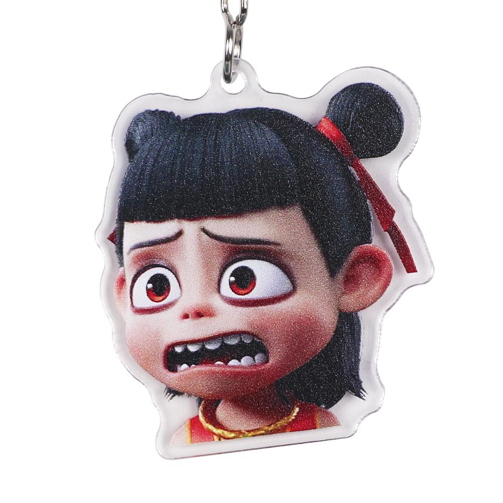 Брелок Nezha Фигурка Игрушка Ao Bing Подвеска для Мужчин Женщин Рюкзак Смешной Подвеска Брелок