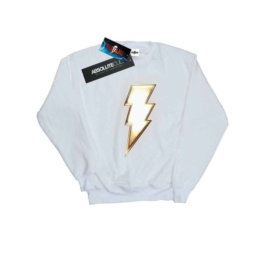 DC Comics Womens/Ladies Shazam Bolt Logo Sweatshirt