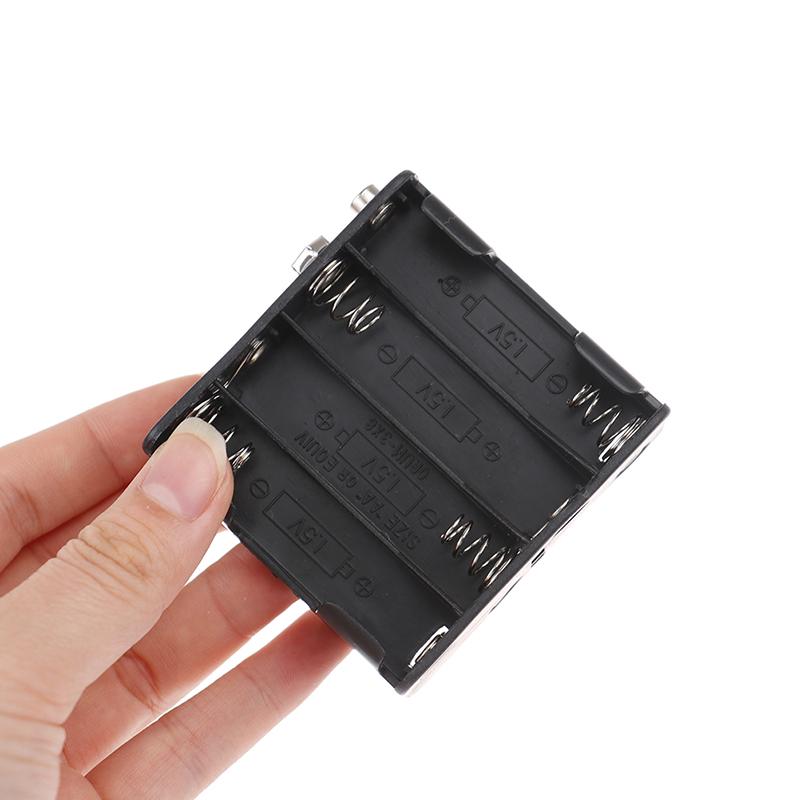 8*Aa 12V батарейный зажим слот для хранения держатель коробка чехол с 9V защелкивающимся разъемом