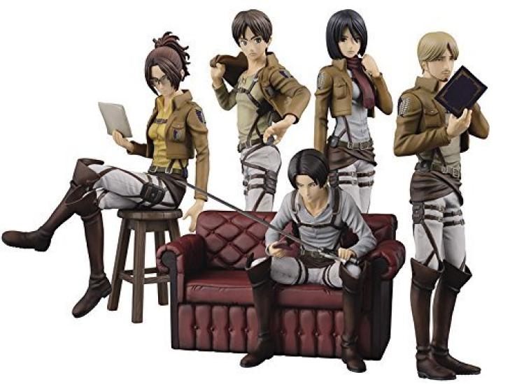 Ichiban Kuji Атака титанов Приз «Продвижение к свободе» Фигурка Леви - - B (Призовая вещь)