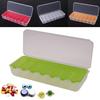 Portable 7 Compartments Travel Pill Box Medicine Drug Storage Container Case