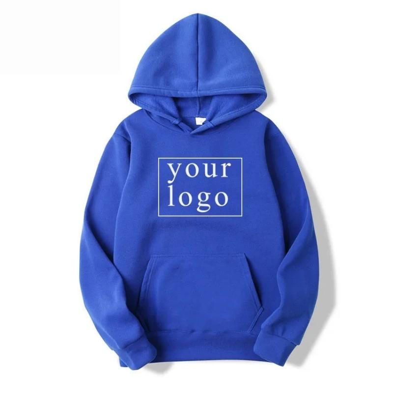 Your Own Design Brand Logo/image Personalize Anywhere Men Women DIY Hoodie Sweatshirt Casual New Fashion High Quality