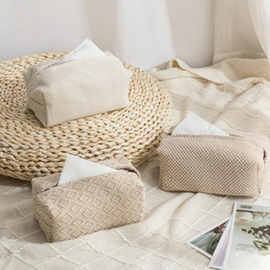 Коробка для салфеток Nordic Simple из искусственной кожи для журнального столика в гостиной