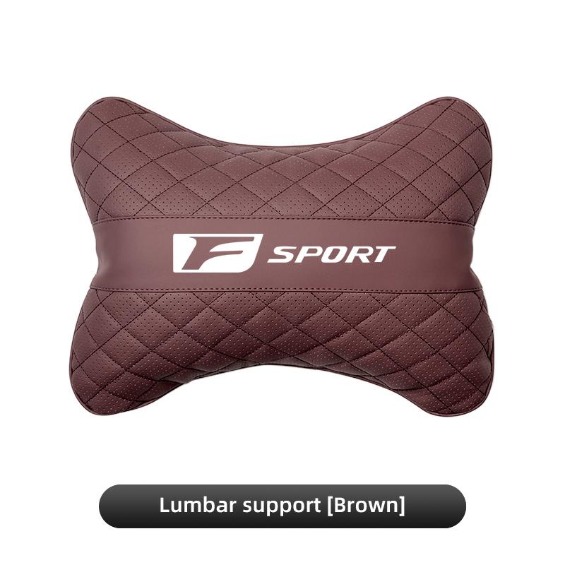 AIT1 Car Seat Head Support Cushion Lumbar Pillow Interior Accessories For Lexus F SPORT LBX NX RX 350h 450h ES UX 300e GS GX IS LS LX