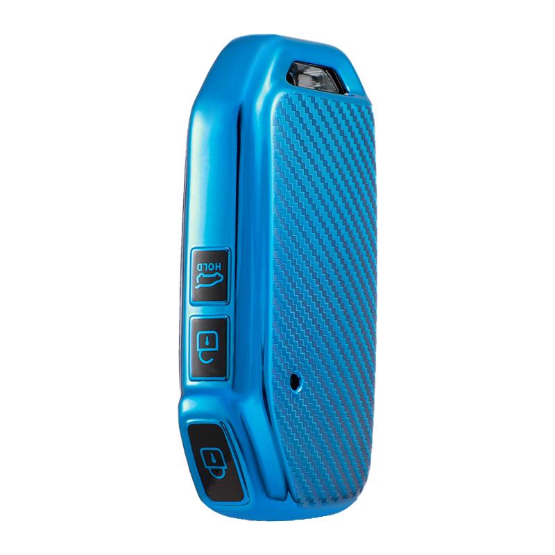 Чехол для ключа Kia: Защитный чехол из углеродного волокна для моделей K5, New Sportage, Sportage, Aopao 19 и K3