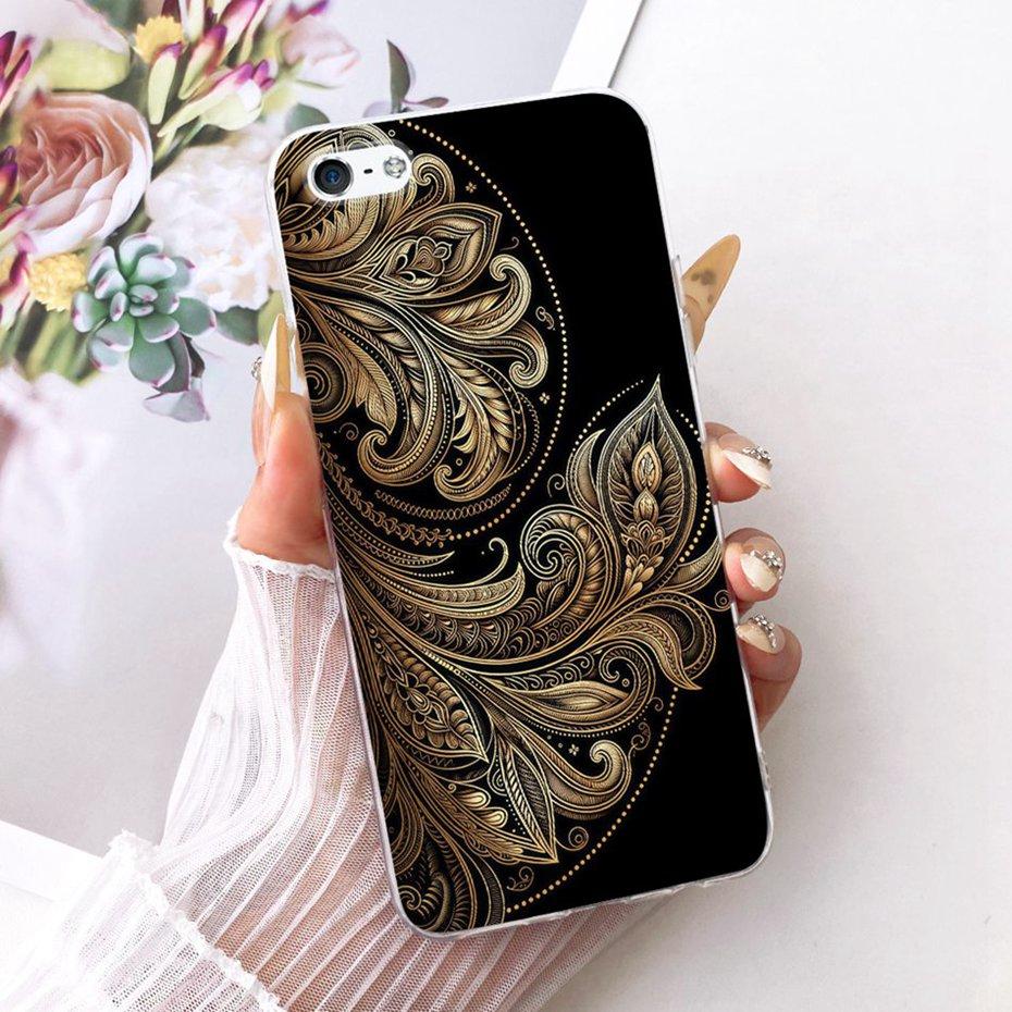 Модный крутой чехол для iPhone 5 5s SE (2016) Мягкий силиконовый ТПУ задний чехол для iPhone 4 4s iPhone 5 5s