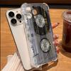 Винтажный Чехол-Телефон Кассета Для iPhone 17 Pro Max 16 15 14 13 12 11 XS X XR 7 8 Plus 16E 17 Air Ударопрочный Мягкий ТПУ Чехол
