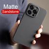 Матовый Жесткий Чехол под Песчаник для iPhone 15 14 13 12 11 Pro Max Mini XR XS X Задняя Крышка из ПК iPhone13 Mini 8 7 6 Plus SE Тонкий Бампер