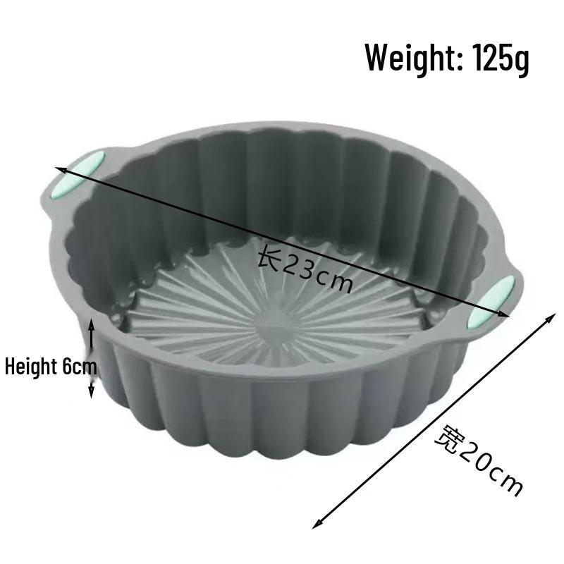 Силиконовая форма для торта, устойчивая к высоким температурам – Легкое извлечение для выпечки шифона, тостов, печенья и маффинов