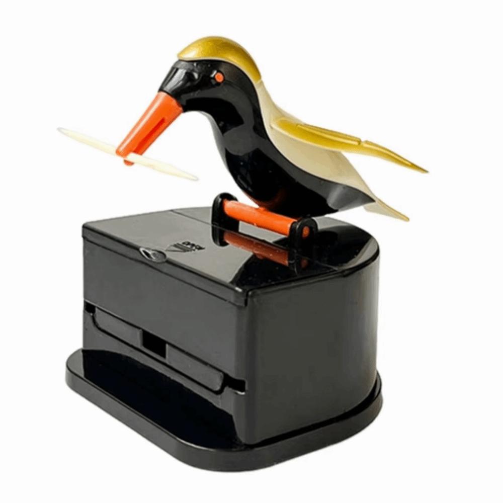 Creative Pop-Up Toothpick Box Cartoon Automatic Dispenser Automatic Toothpick Press Type Portable Toothpick Dispenser Home Decor
