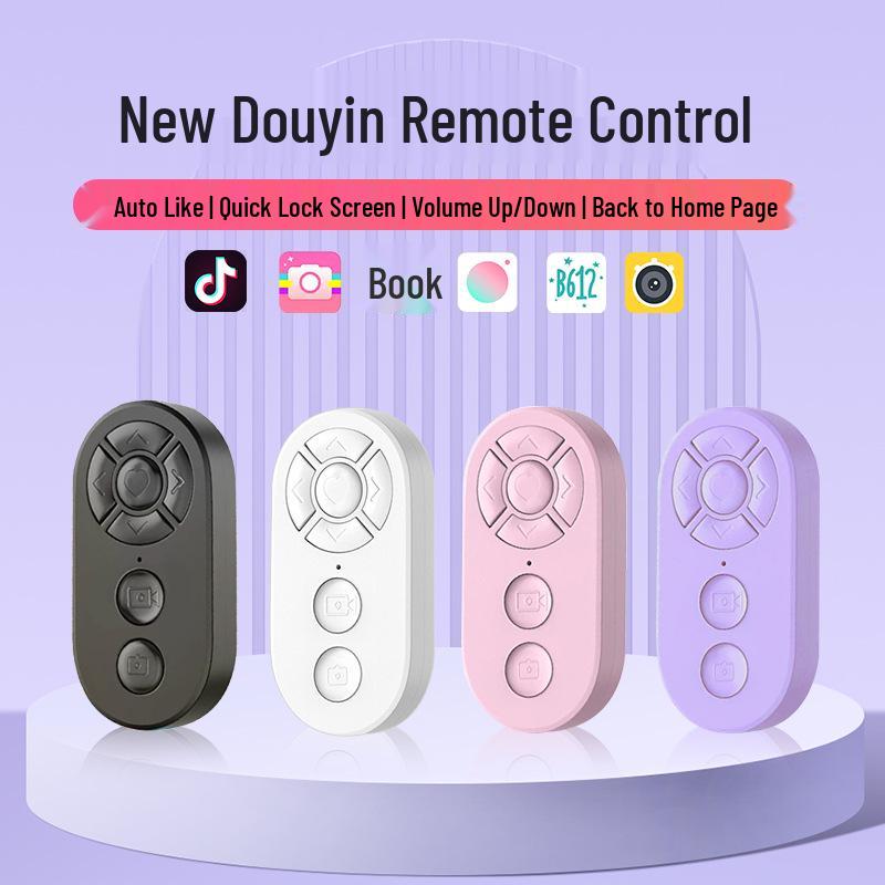 Перезаряжаемая Bluetooth Селфи-палка: Девятикнопочный пульт дистанционного управления для мобильной фотографии и коротких видео.