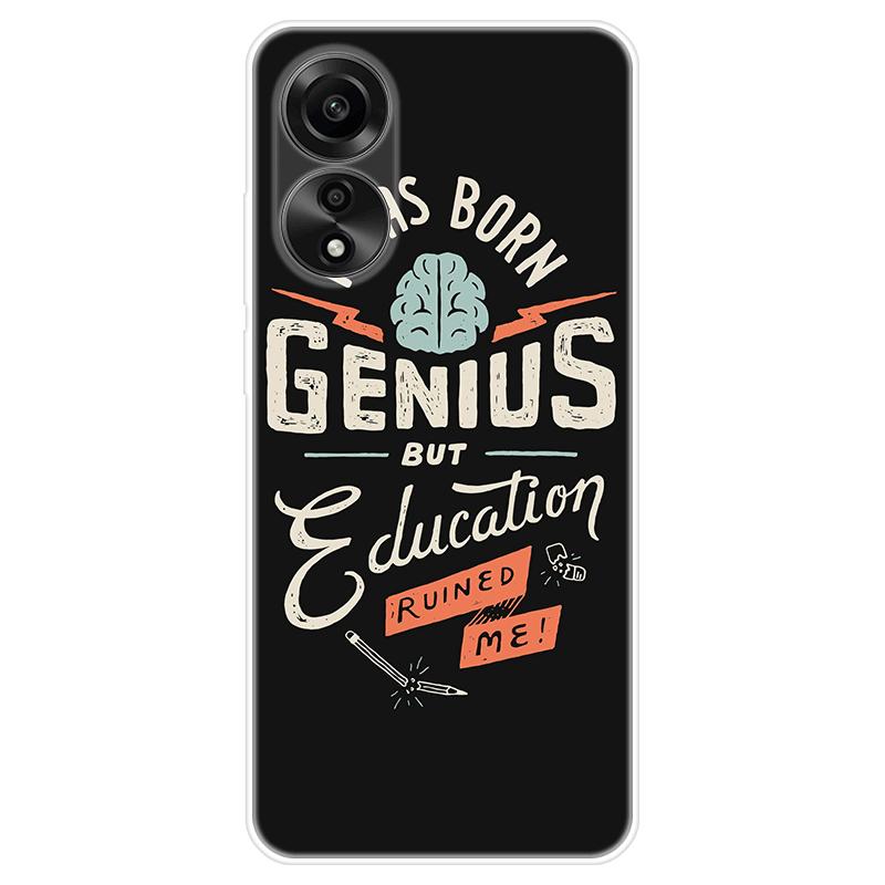 Для OPPO A58 A 58 4G чехол Мягкая силиконовая задняя крышка Мультяшный чехол для телефона Разнообразие