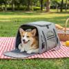 1PC Pet Carrier Bag Airline Approved Up for Cats and Dogs Up to 20LBs, Soft Cat Carrier Dog Carrier Travel Kitten Carrier with M