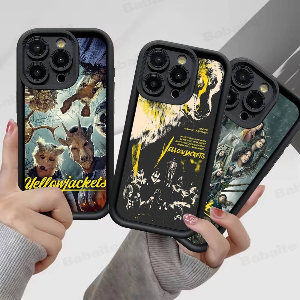 TV Ужасы Желтые Шершни Чехол для Телефона Для IPhone 17 16 15 Pro Max 14 Plus 12 13 11 Air Мягкий Силиконовый Чехол