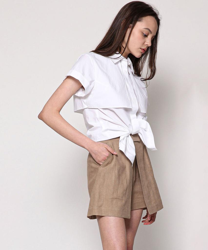 02ARMOIRE Karina Shorts _ Beige