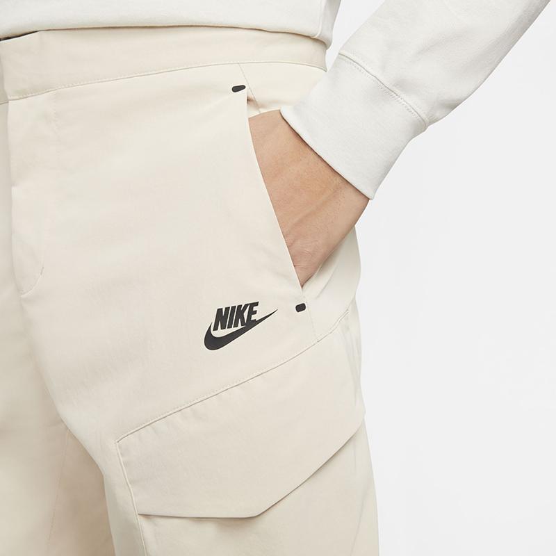 Nike Повседневные брюки-карго без подкладки с цветными блоками, мужские низы, цвет Off-White DH3867-126