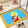 Crayon Small New Bathroom Floor Mat Bathroom Door Suction Quick Drying Mat Cartoon Diatom Mud Dirty and Non-slip Door Mat