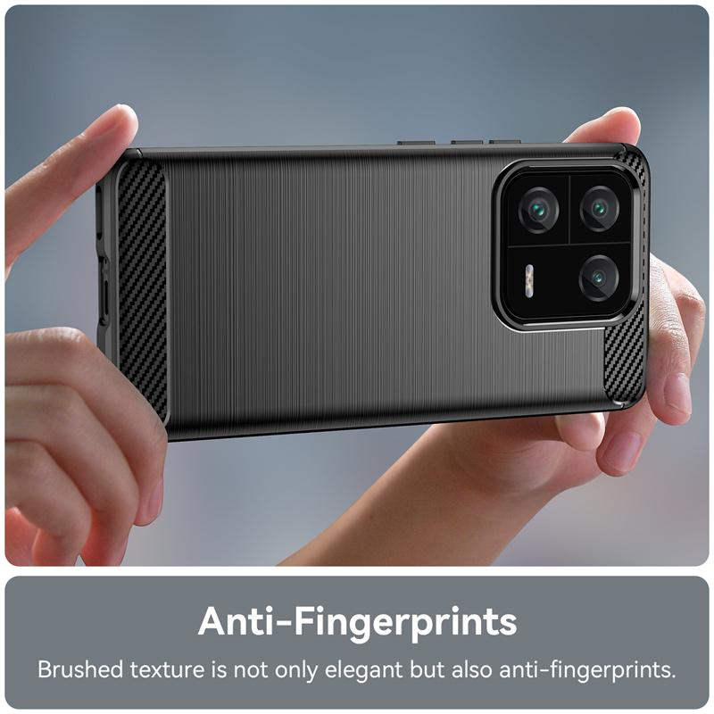 Чехол для Xiaomi 13 Pro Чехол-бампер для Xiaomi Mi 13 Pro Мягкий силиконовый углеродный волокно Защитный бампер для телефона Для Xiaomi 13 Pro