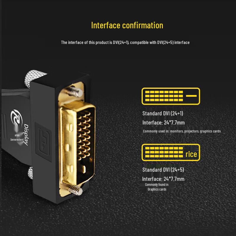 Yeren DVI-D Fiber Optic Cable