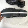 Винтажные 90-е, Сделано в Японии/MEN'S CLUB/Кожаные Оксфорды с крылом Goodyear Welt/25.5/Черный/ЧЕРНЫЙ/Деловые Туфли(ИСПОЛЬЗОВАЛ)