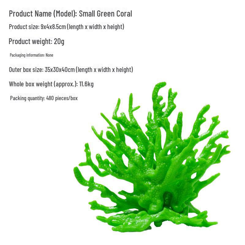 Small Soft Coral Fish Tank Ornament - Aquarium Landscaping Decoration