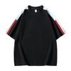 Men's Short Sleeve T-Shirt Summer Ice Boys Hong Kong Style Half Sleeve T-Shirt Casual Sports Top Fashion Loose Fit Daily T-shirt