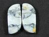 29Cts. Natural Maligano Jasper (11mm X 25mm Each) Fancy Cabochon Match Pair SK-2785