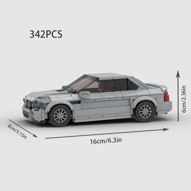 MOC Скоростной Спортивный F1 Городской Гоночный Автомобиль AE86 Строительные Блоки Кирпичное Транспортное Средство Суперкар Форсаж1 MK4 Supra Детские Игрушки Мальчик