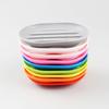 Silicone World Bathroom Dish Plate Case Home Shower Travel Hiking Holder Container Soap Box Soap Rack Flexible Soap Dish