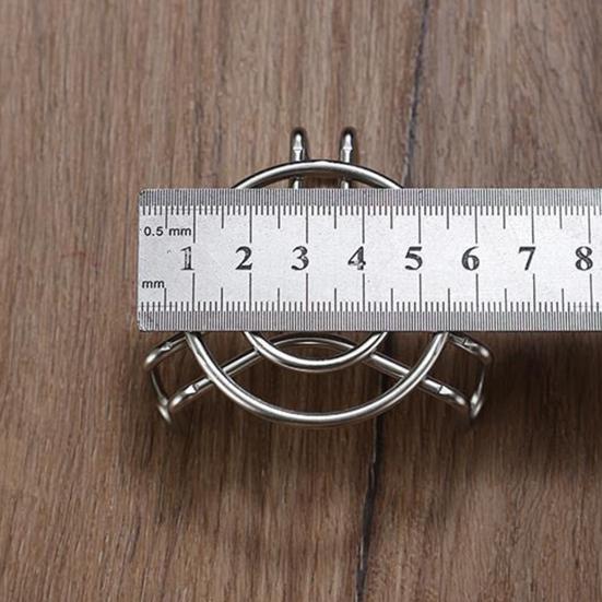 Mini Round Steamer Rack Stainless Steel Pot Trivet Small Steaming Pot Pan Cooking Stand for Cooking Baking Steaming