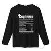 Engineer Definition T Shirt Men Engineering Funny vintage Washed Comfortable Casual Top For Everyday Wear designer clothes
