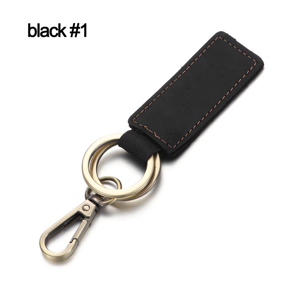 Unique Fashion Gift For Him Accessories Car Key Ring Leather Keychain Bag Pendant