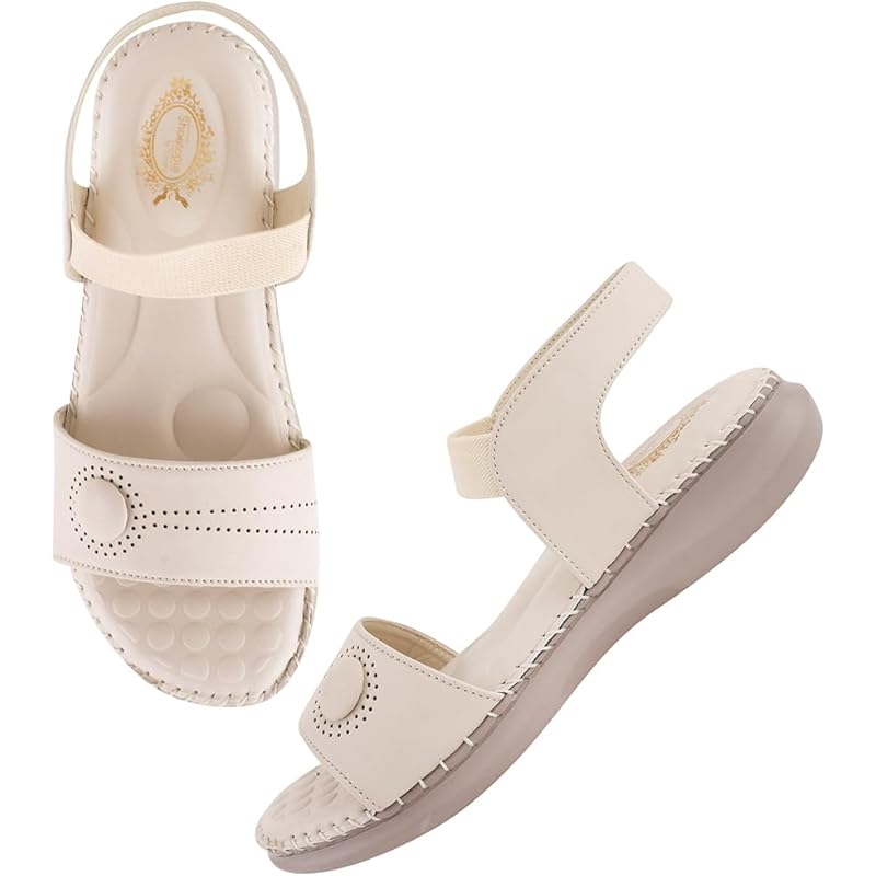 Shoetopia Women'S Girls-Doctor-1270 Sandal-4 Kids Uk (Girls-Doctor-1270-Peach)-Eu37